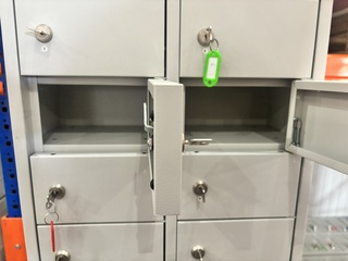 3x Sleutelkast / Lockerkast